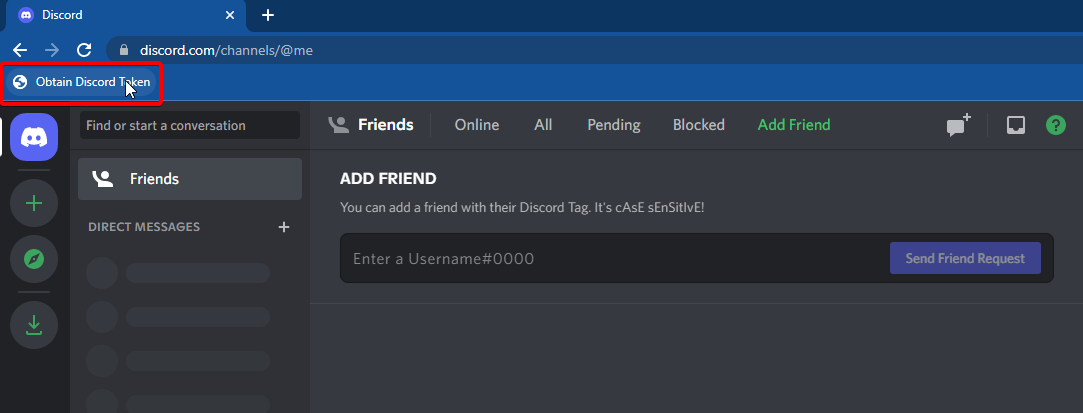 Hacked Discord - Bookmarklet Strikes Back